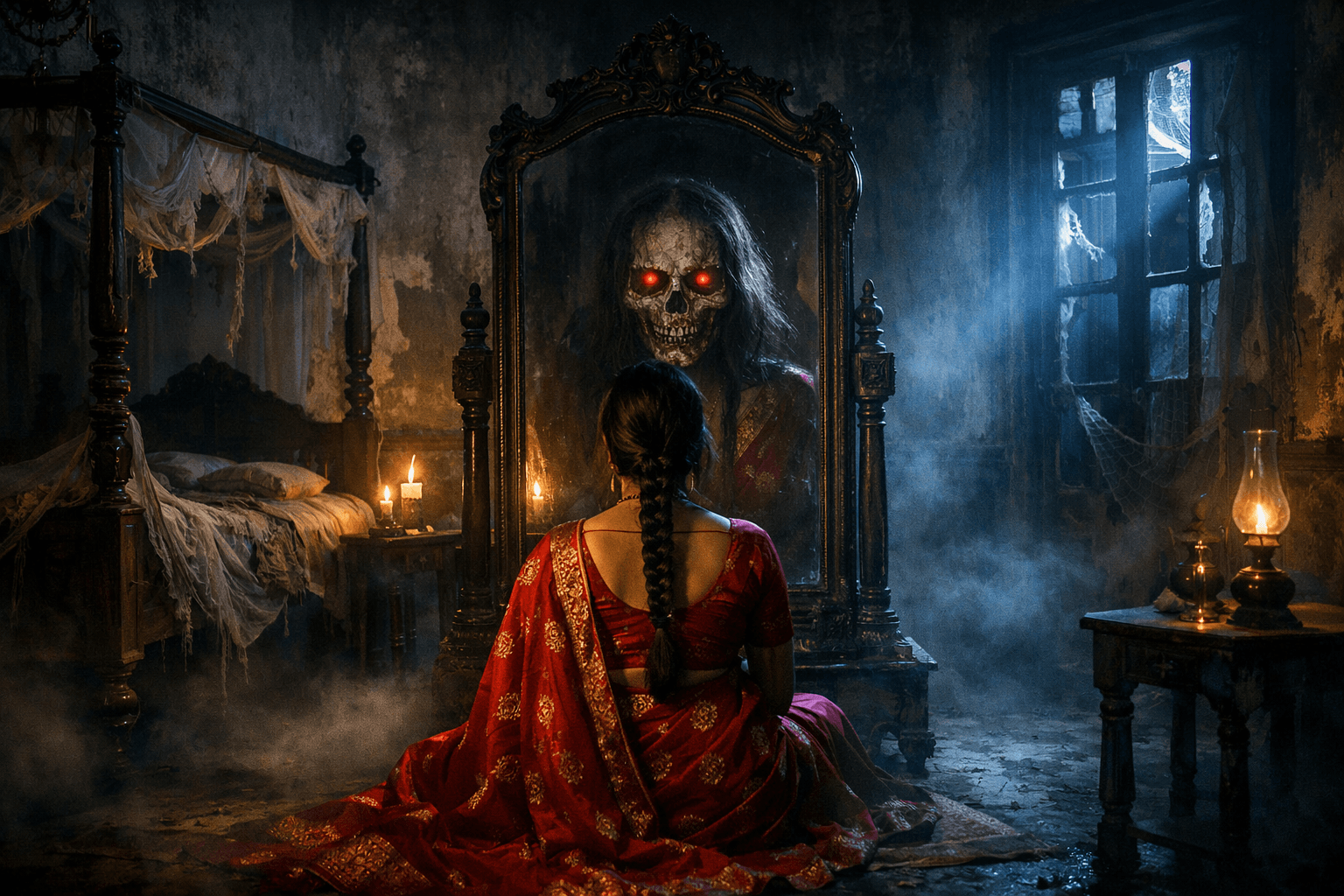 অভিশপ্ত আয়না ও রায়চৌধুরী ভিলার ভৌতিক পরিবেশ