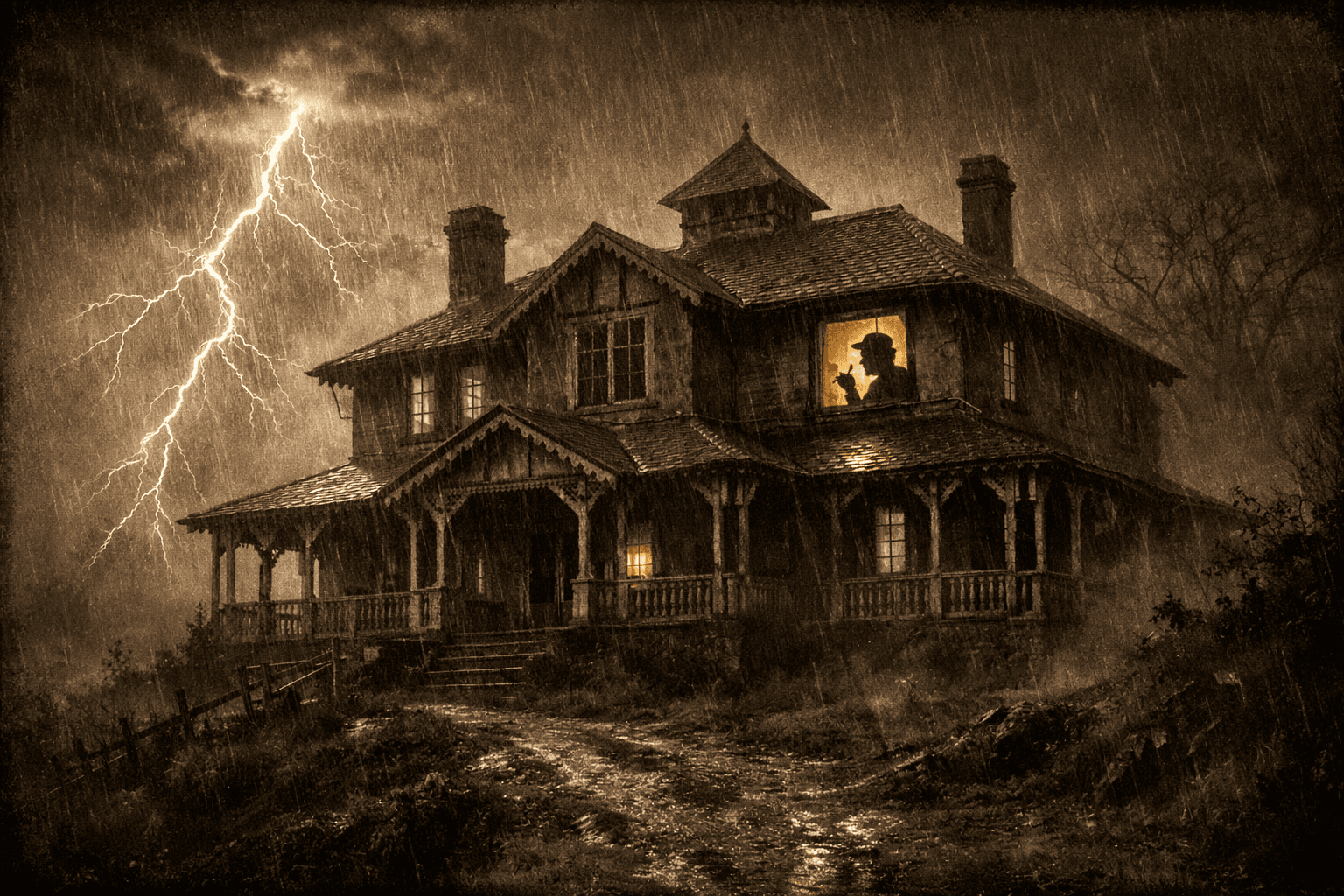 ভৌতিক ডাকবাংলো - কাল্পনিক চিত্র