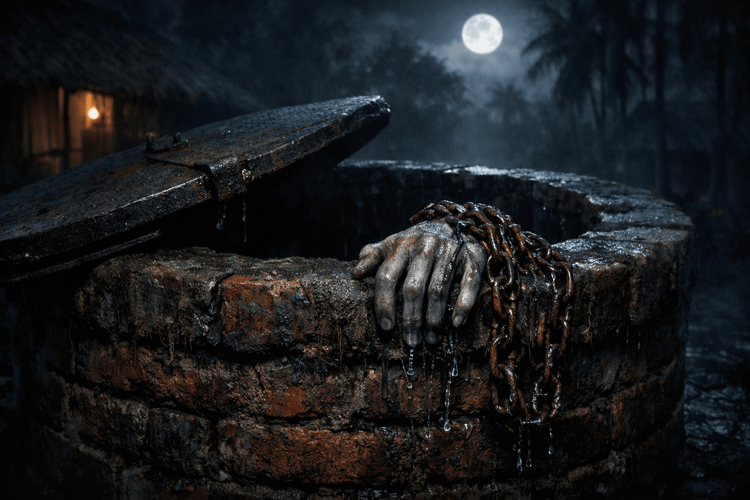 অভিশপ্ত কুয়ো - কাল্পনিক চিত্র