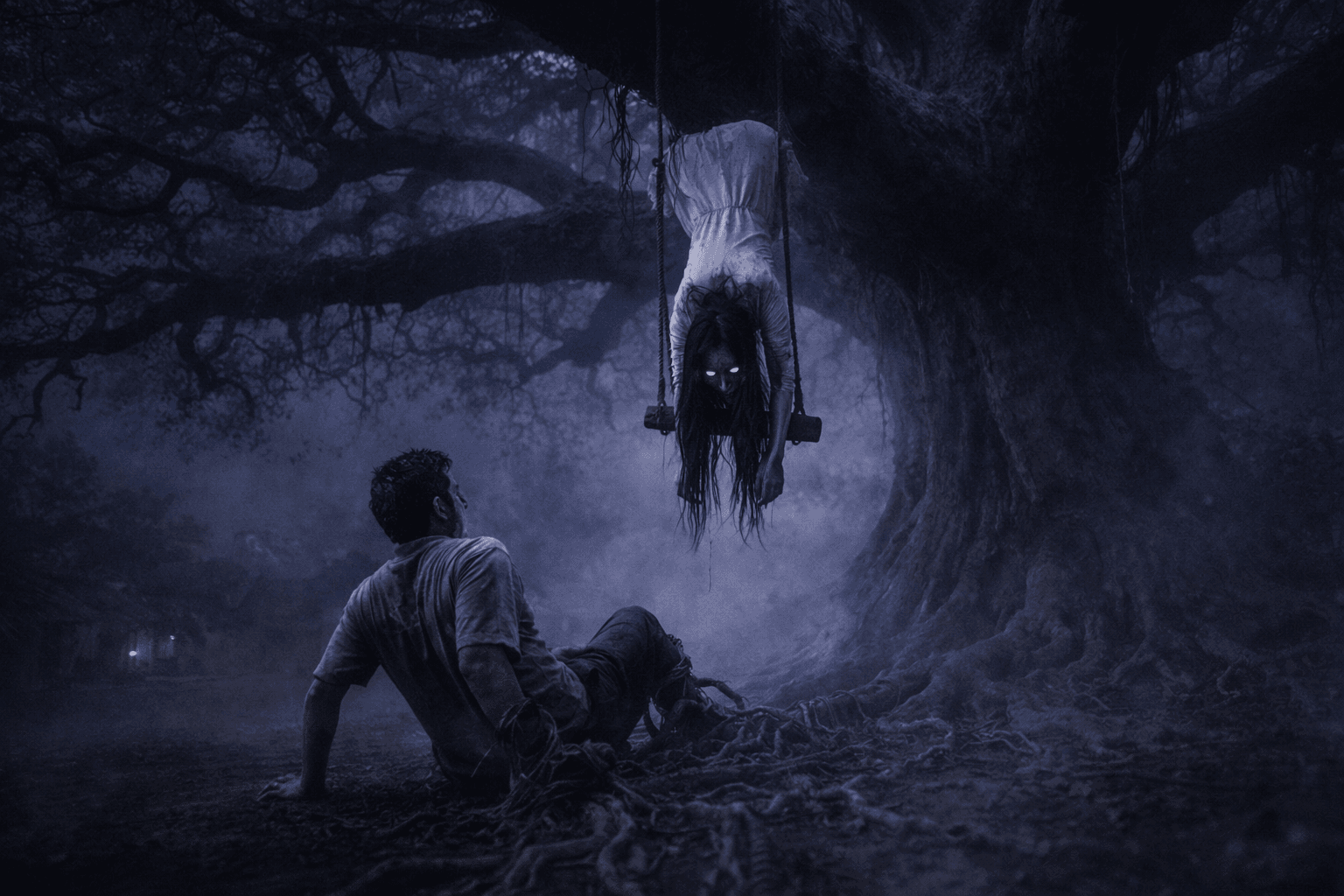 ভৌতিক তেঁতুলগাছ - কাল্পনিক চিত্র